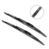 OEM QUALITY 20' + 20' Premium All-Seasons Durable Stable And Quiet Metal Frame Windshield Wiper Blades(Set of 2)