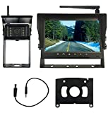 TadiBrothers Furrion Compatible Digital Wireless Plug & Play, Backup Camera Kit with 7' Monitor with Audio | 120° View Angle, 150-Ft Range, Waterproof | Observation System for RV, 5th Wheel, & Camper
