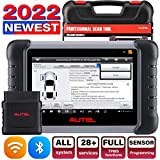 Autel MK808TS MaxiCOM OBD2 Diagnostic Scanner with Complete TPMS Functions,Oil Reset,EPB,SAS,BMS,DPF,IMMO (Advanced Version of MK808/MK808BT)