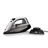 Sunbeam Cordless or Corded 1500-Watt Anti-Drip Ceramic Hybrid Clothes Iron with Vertical Steam and Auto-Off Function (GCSBNC-200), Grey