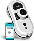 Gladwell, Gecko Robot Window Cleaner, Smart Glass Cleaning Robotic Technology App and Remote, Powered Washer for Table High Windows Ceiling Magnetic Automatic, Outdoor Indoor, White