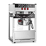Olde Midway Commercial Popcorn Machine Maker Popper with 8-Ounce Kettle - Black
