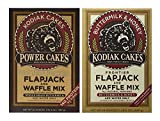 Kodiak Cakes Flapjack and Waffle Mix Bundle: 1 box of Power Cakes Protein Packed Mix & 1 box of Buttermilk & Honey Mix