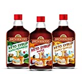 Keto Carb-Friendly Syrup Variety Pack by Birch Benders - Classic Maple, Maple Vanilla, Maple Bourbon, Keto, Paleo, No Added Sugar, Monk Fruit Sweetened Syrup (13 Fl oz - Pack of 3)
