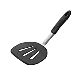 Silicone Turner Spatula,The Perfect Pancake Flipper, Egg Turner, and Omelet Spatula,Heat Resistant Rubber Spatula Wide to Easily Handle Large Food