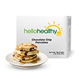 Hello Healthy Box Keto Chocolate Chip Protein Pancake Mix (7 Count Single Servings) - Our most popular menu item! 110 calories, 15g protein, 9g carbs.