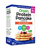 Orgain Keto Friendly Protein Pancake & Waffle Mix, Gluten Free, 5g Net Carbs, 10g of Plant Based Protein Made without Dairy & Soy, Non-GMO, 11.1 Oz