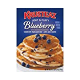 Krusteaz Light & Fluffy Complete Pancake Mix, Blueberry, 25.2 OZ (Pack of 12)