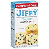 Jiffy Blueberry Muffin Mix 7-oz Boxes (Pack of 6) by Jiffy