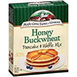 Maple Grove Farms Pancake & Waffle Mix, Honey Buckwheat, 24 Ounce