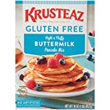 Krusteaz Gluten Free Buttermilk Pancake Mix, 16-Ounce Boxes (Pack of 8)