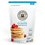 King Arthur, Gluten Free Classic Pancake Mix, Certified Gluten-Free, Non-GMO Project Verified, Certified Kosher, 15 Ounces (Pack of 6, Packaging May Vary)