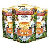 Paleo Pancake and Waffle Mix by Birch Benders, Made with Cassava, Coconut, Almond Flour, Just Add Water, 12 Ounce (Pack of 3)