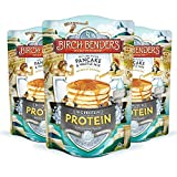 Performance Protein Pancake and Waffle Mix with Whey Protein by Birch Benders, 16 Grams Protein Per Serving, Non-GMO Verified, Just Add Water, 48 Ounce (16oz 3-pack)