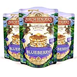 Blueberry Pancake & Waffle Mix By Birch Benders, Made With Real Blueberries, Just Add Water, Non-Gmo, Dairy Free, Just Add Water,14 Oz (Pack of 3)