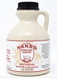 Nana's Special Sauce -  Real Maple Syrup with Butter and Marshmallow | Breakfast Syrup for Pancakes | Syrup for Waffles and Baking | Dessert Topping Syrup | Ice Cream Topping Syrup | 16 Fl Oz