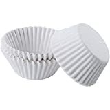 Baking Cups Paper White Cupcake Liners Muffin Cake Mould Pack of 100