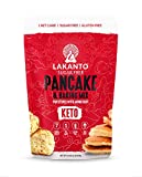 Lakanto Sugar Free Pancake and Baking Mix - Sweetened with Monk Fruit Sweetener, Keto, 7g of Protein, 1g Net Carbs, High in Fiber, Flapjack, Waffles, Biscuits, Easy to Make Breakfast (1 Lb)