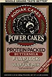 Kodiak Cakes Power Cakes: Flapjack and Waffle Mix Whole Grain Buttermilk Net Wt. 4.5 lbs (Three 24 Ounce Pouches)