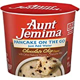 Aunt Jemima Chocolate Chip Pancake Cup, (12 Pack) Packaging May Vary)