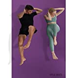 Little Fish Large Exercise Mat for Men Women Home Gym, 6'x 4'x 6 mm (72'x 48') Professional Non-Slip Sweat-Proof TPE Extra Wide Yoga Mat for Fitness Workout Stretching Pilates Training(Purple)