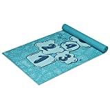 Kidnasium Kids Yoga Mat - 60” x 24” Yoga Mat for Kids Oriented 3mm Thick Yoga Mat, Fun Prints Exercise Mats, Ideal for Babies, Toddlers and Children - Non Toxic Latex Sensitive - Hopscotch