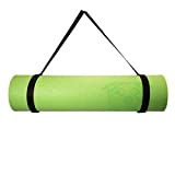 Koa Yoga Mat-Essential Green TPE, Latex-free, Eco-friendly, Non-toxic, Non-slip, thick mat 6' x 2' x 8mm and a Donation to Charity