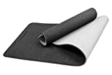 Bell & Howell Extra Thick TPE Yoga Mat, 72”L x 24”W x ½ Inch Thickness, Slip Resistant Technology, High Density, Strap Included, Black/Gray