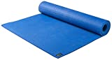Jade Yoga- Level One Yoga Mat - Sustainable Yoga Mat for A Secure Grip to Help Hold Your Pose (Classic Blue, 68')