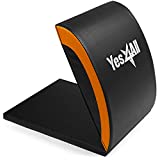 Yes4All Ab Exercise Mat with Tailbone Protecting Pad, Abdominal Wedge – Support for Abs Workout, Sit Up – Abdominal Mat Tailbone Protector (Orange)