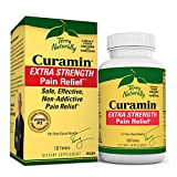 Terry Naturally Curamin Extra Strength - 120 Vegan Tablets - Non-Addictive Pain Relief Supplement with Curcumin from Turmeric, Boswellia & DLPA - Non-GMO, Gluten-Free - 40 Servings