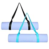 Yoga Mat Strap Carrier 2Pack Adjustable Yoga Mat Sling for Carrying (Yoga Mat Not Included)