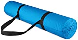Balance From Go Yoga All-Purpose 1/4-Inch High Density Anti-Tear Exercise Yoga Mat with Carrying Strap