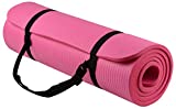 BalanceFrom BFGY-AP6PK GoYoga All-Purpose 1/2-Inch Extra Thick High Density Anti-Tear Exercise Yoga Mat with Carrying Strap