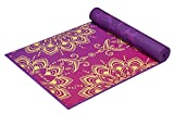 Gaiam Yoga Mat Premium Print Reversible Extra Thick Non Slip Exercise & Fitness Mat for All Types of Yoga, Pilates & Floor Workouts, Royal Bouquet, 6mm
