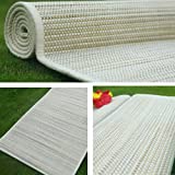 Natural Eco-Friendly Rubber-Free PVC-Free Chemical-Free Odor-free Handcrafted Yoga mat | Handwoven from Sambu Grass and Cotton yarn | Anti Slip Extra Large 72 inches x 27 inches Yoga mat | Extra Grip Extra Cushion | Comes with free cotton bag