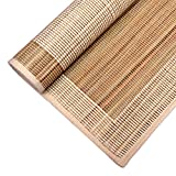 Sambu Yoga mat No-Rubber No-Synthetic No-Chemical No-Allergic Odor Yoga mat Handwoven from Sambu Grass and cotton yarn Yoga mat for Men & Women Extra Large 6 feet x 68 cms Extra thick Extra Soft Complete Natural