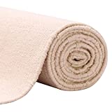Organic Cotton Mat for Yoga, Pilates, Fitness, and Meditation - Natural Color