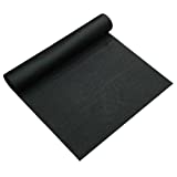 YogaDirect 1/8 Inch Thick Sticky Yoga Mat, Black