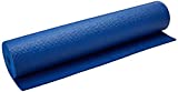 Yoga Direct 1/4' Deluxe Extra Thick Yoga Sticky Mat, Royal Blue, 24x72x1/4-Inch