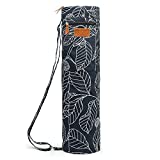 ELENTURE Yoga Mat Bag for 1/4-Inch 1/3-Inch Thick Exercise Yoga Mat, Exercise Yoga Mat Carrier Full-Zip Yoga Mat Carry Bag with Pockets and Adjustable Strap