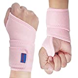 2Pack Version Profession Wrist Support Brace, Adjustable Wrist Strap Reversible Wrist Brace for Sports Protecting/Tendonitis Pain Relief/Carpal Tunnel/Arthritis/Injury Recovery, Right&Left