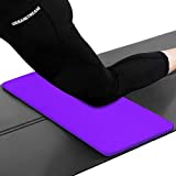 Extra Thick knee and Exercise Mini Mat, Suitable for Full - Size Yoga, Mat, Pilates, Purple