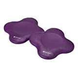 Gaiam Yoga Knee Pads (Set of 2) - Yoga Props and Accessories for Women / Men Cushions Knees and Elbows for Fitness, Travel, Meditation, Kneeling, Balance, Floor, Pilates