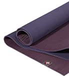 Manduka eKO Yoga Mat -Premium 5mm Thick Travel Mat, Eco Friendly, Natural Tree Rubber, Superior Catch Grip, Dense Cushioning for Support and Stability, Pilates, all Fitness, 71 inches, Acai Midnight