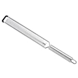 AmazonCommercial Stainless Steel Fine Grater & Zester, Narrow Blade