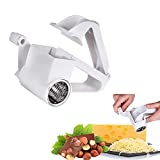 YFDSPSM Parmesan Cheese Grater-Hand-Operated Mini Stainless Steel Rotary Cheese Grater-A Hand-Operated Kitchen Tool For Grating Hard Cheese,Butter, Etc.