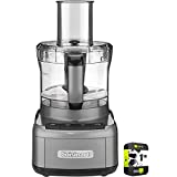 Cuisinart FP-8GMP1 Elemental 8-Cup 350 Watts Food Processor BPA Free GunMetal Bundle with 1 YR CPS Enhanced Protection Pack
