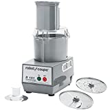 Robot Coupe R 101 Combination Cutter and Vegetable Slicer with 2.5 qt. Gray Polycarbonate Bowl - 120V