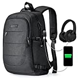 Tzowla Travel Laptop Backpack Water Resistant Anti-Theft Bag with USB Charging Port and Lock 15.6 Inch Computer Business Backpacks for Women Men College School Student Gift,Bookbag Casual Daypack